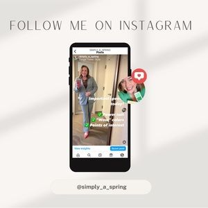 Follow me on Instagram